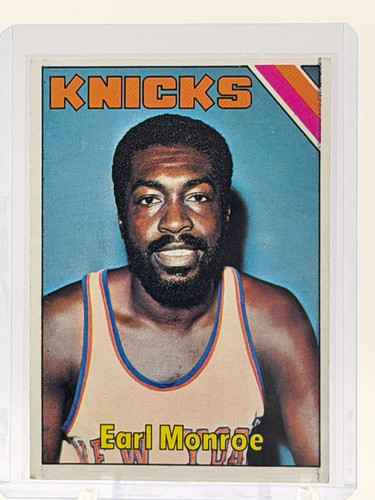 Topps 1975 earl monroe 73 - 1975-76,