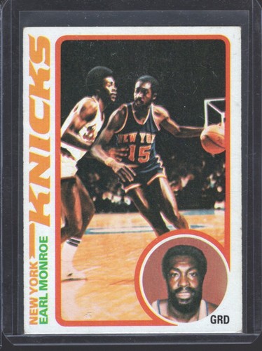 1978 topps earl monroe - 1978,