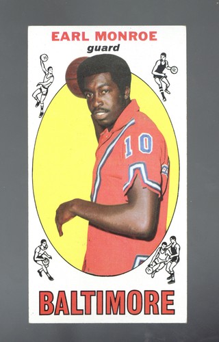 1969 topps earl - 1969-70, monroe